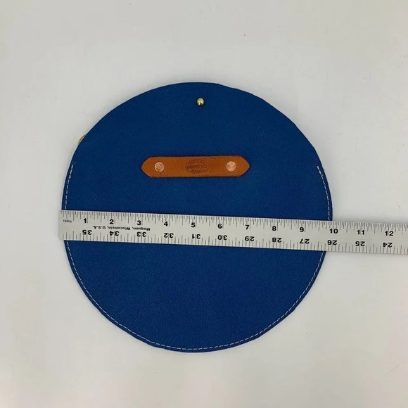 Copper Dot Jackson Hole Women's Leather Dot Cross Body Slim Bag - Picture 5 of 9